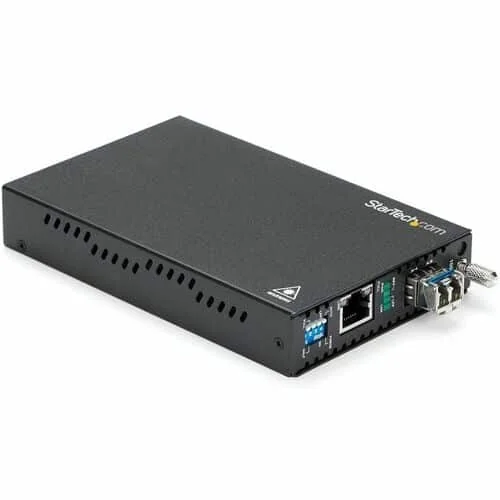 GbE Fiber Media Converter - SM LC 20 km - ET91000SM20